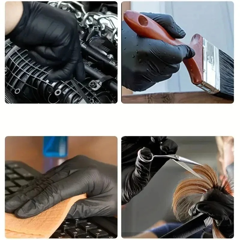 Guanti Monouso Neri Unisex Sen - Latex Disposable Glove recensione e prezzo