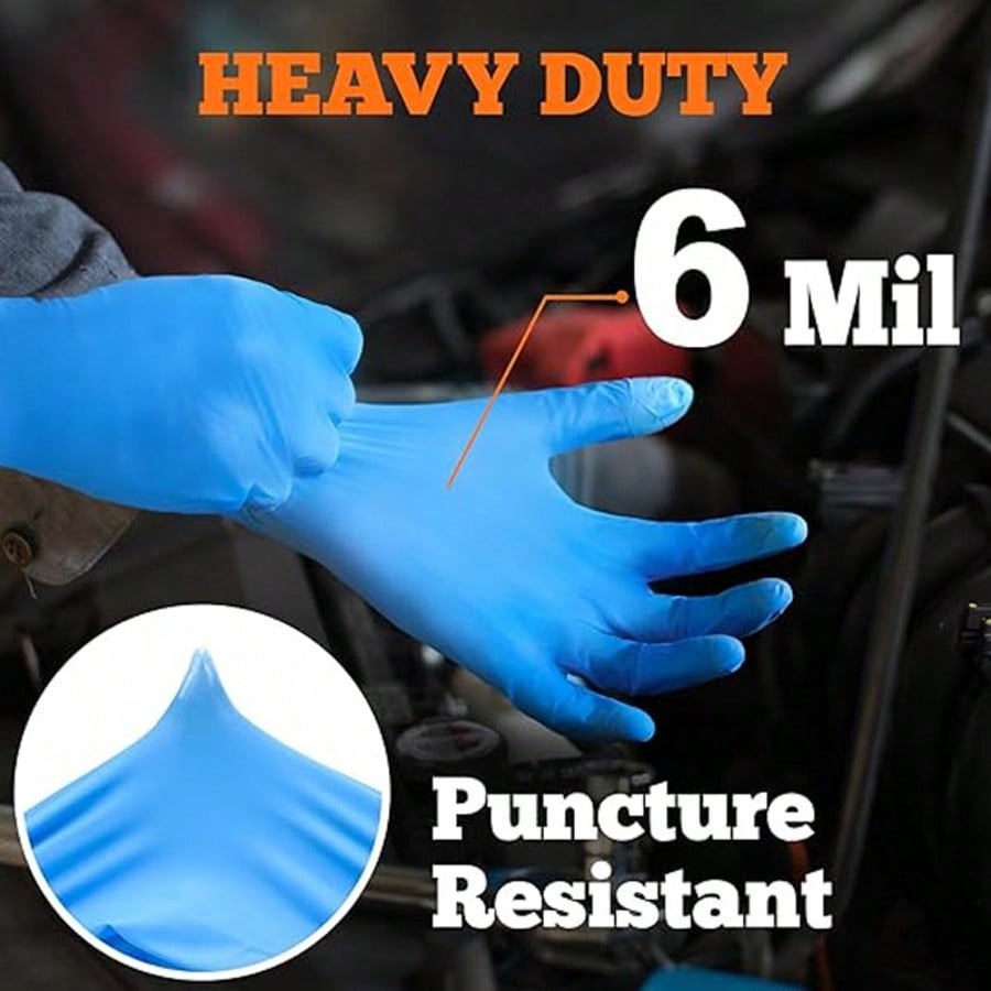 100 pezzi di guanti monouso in - Nitrile Mechanic Glove recensione e prezzo